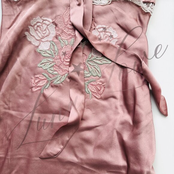 FOR LOVE & LEMONS Chelsea Embroidered Floral Maxi Dress NWT! - Picture 6 of 14